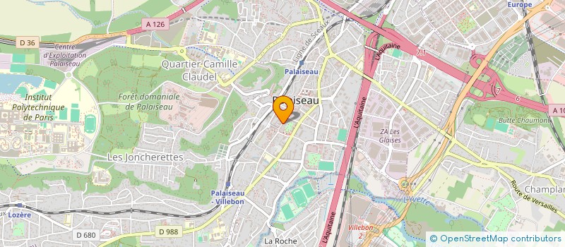 localisation de l'entreprise INDIVISION KACI-CORBONNOIS  PALAISEAU