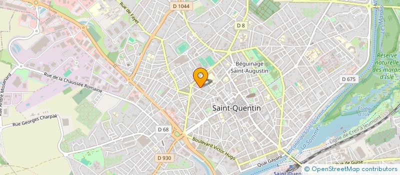 localisation de l'entreprise INDIVISION KADDOUR RIGOT TAOUTAOU à SAINT-QUENTIN