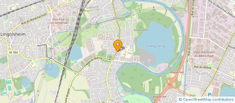 localisation de l'entreprise INDIVISION KALKANDELEN  OSTWALD