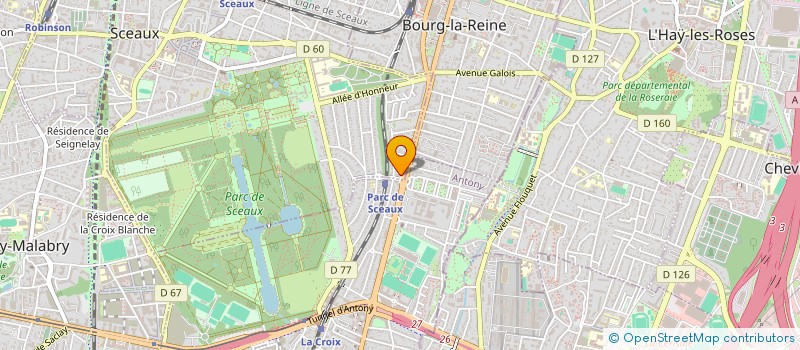localisation de l'entreprise INDIVISION KALLEL WAFA ET KALLEL ANIS à SCEAUX