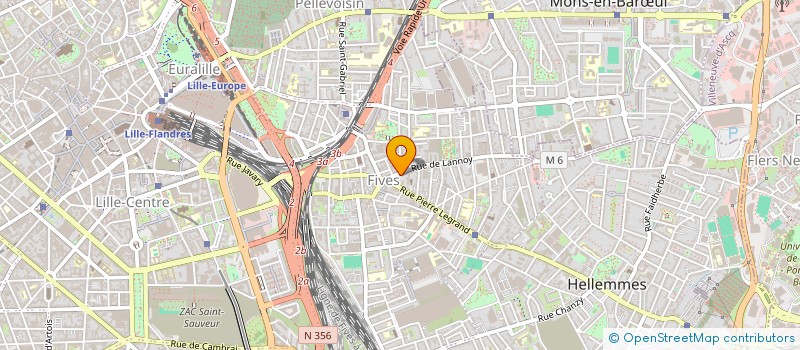localisation de l'entreprise INDIVISION KALTENBACH + KALTENBACH à LILLE