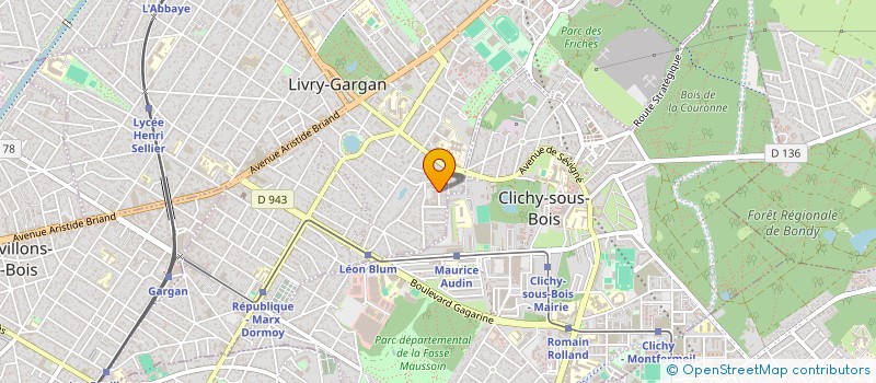 localisation de l'entreprise INDIVISION KAPTOUOM ET CHEDJOUO POUEME à LIVRY-GARGAN