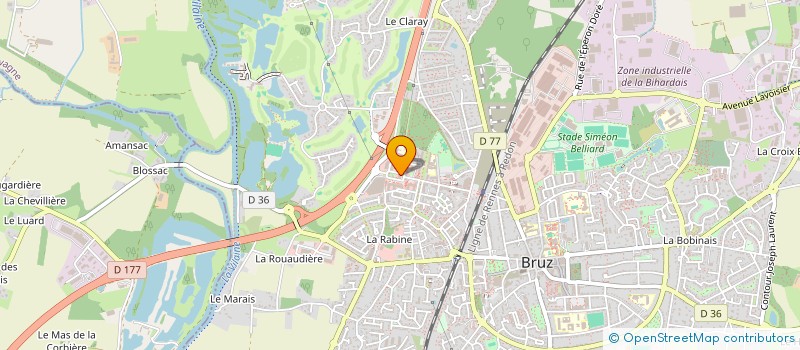localisation de l'entreprise INDIVISION KARAGOZ IDRIS ETNAHIDE  BRUZ