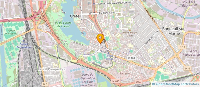 localisation de l'entreprise INDIVISION KARAM  CRETEIL