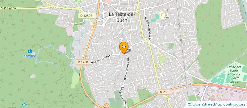 localisation de l'entreprise INDIVISION KARINE STEPHAN ET ARNAUD CARLIER à LA TESTE-DE-BUCH