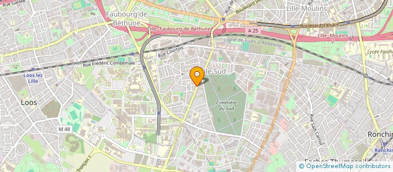 localisation de l'entreprise INDIVISION KARROUM TRIBOUILLARD à LILLE