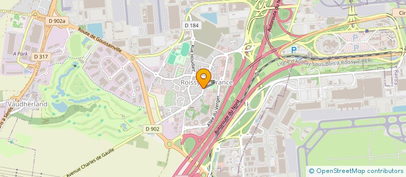 localisation de l'entreprise INDIVISION KAVANAGH KENNY  ROISSY-EN-FRANCE