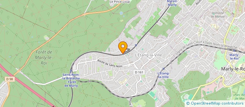 localisation de l'entreprise INDIVISION KECK  L'ETANG-LA-VILLE