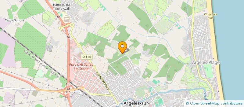 localisation de l'entreprise INDIVISION KEELEY-LARKIN à ARGELES-SUR-MER