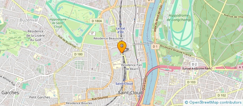 localisation de l'entreprise INDIVISION KEPLER à SAINT-CLOUD
