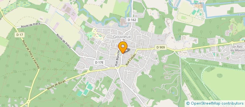 localisation de l'entreprise INDIVISION KERAMBELLEC  GOUVIEUX