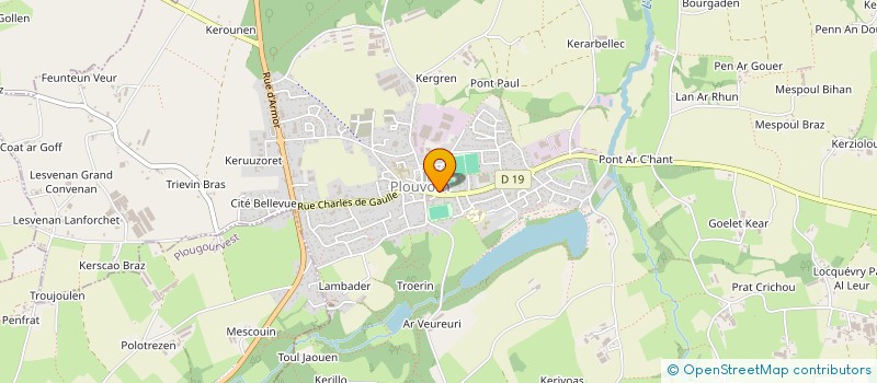 localisation de l'entreprise INDIVISION KERDILES  PLOUVORN