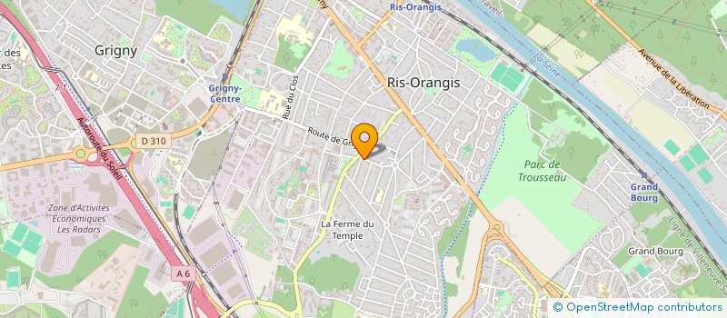 localisation de l'entreprise INDIVISION KEREKES à RIS-ORANGIS