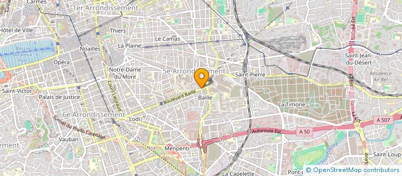 localisation de l'entreprise INDIVISION KERJEAN  MARSEILLE