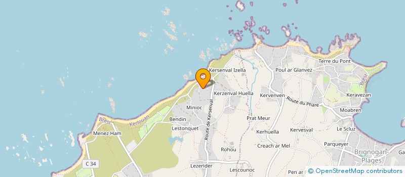 localisation de l'entreprise INDIVISION KERLOUAN DELAINE/LE FUR à KERLOUAN