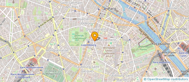 localisation de l'entreprise INDIVISION KERUZORE-GOURIER  PARIS