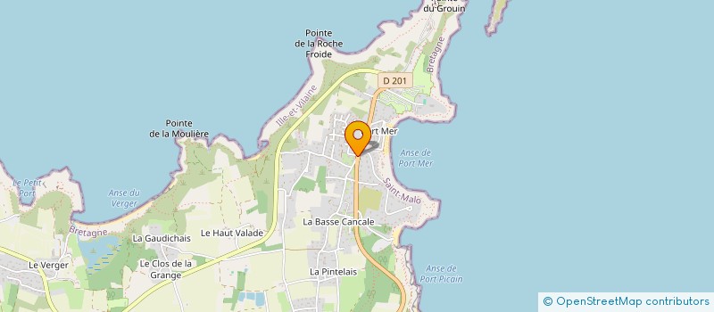 localisation de l'entreprise INDIVISION KEUSCH FERRON  CANCALE