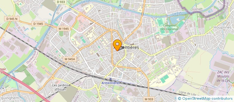 localisation de l'entreprise INDIVISION KHADRI HABCHI  ARMENTIERES