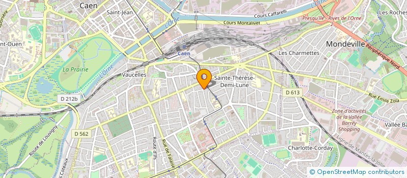 localisation de l'entreprise INDIVISION KHADUN GOULLEY à CAEN