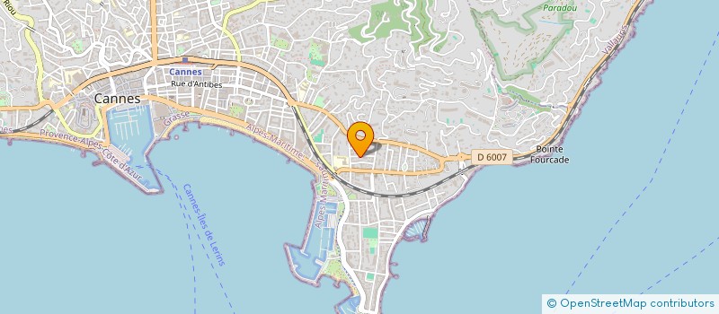 localisation de l'entreprise INDIVISION KHALIFE AYMAN ET SAMAHA NAYLA  CANNES