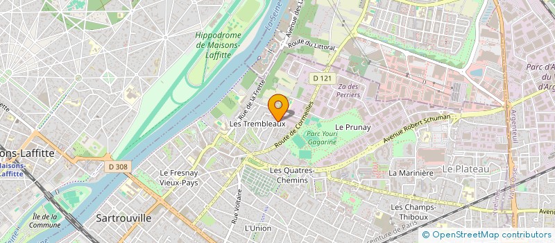 localisation de l'entreprise INDIVISION KHALIL-EL MEKDAD  SARTROUVILLE