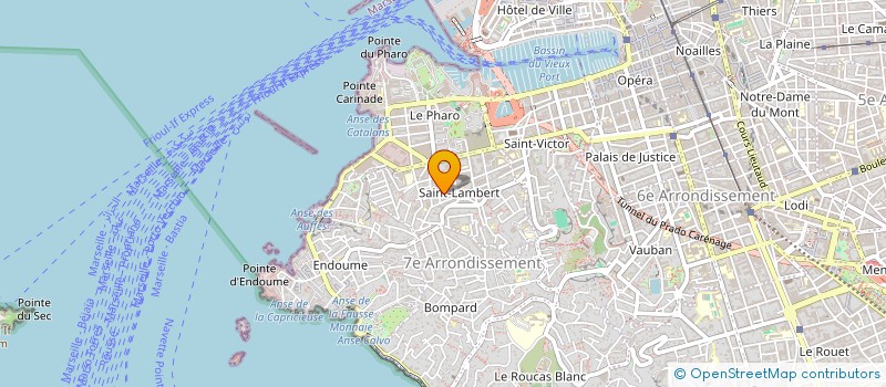 localisation de l'entreprise INDIVISION KHANCHOUCHE HATEM ET AKOUBI NADIA à MARSEILLE