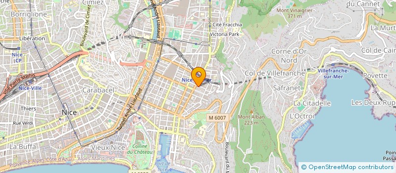 localisation de l'entreprise INDIVISION KHEIRALLAH ET CHEIBAN  NICE