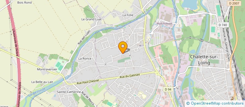 localisation de l'entreprise INDIVISION KHEMIRI KARIM ET AIDA à CHALETTE-SUR-LOING