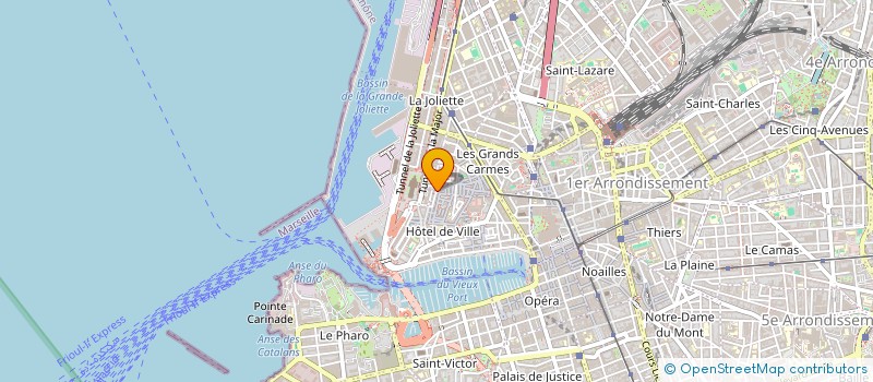 localisation de l'entreprise INDIVISION KIENER MOREAUX à MARSEILLE