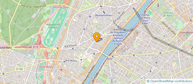 localisation de l'entreprise INDIVISION KIRAN LMNP  PARIS