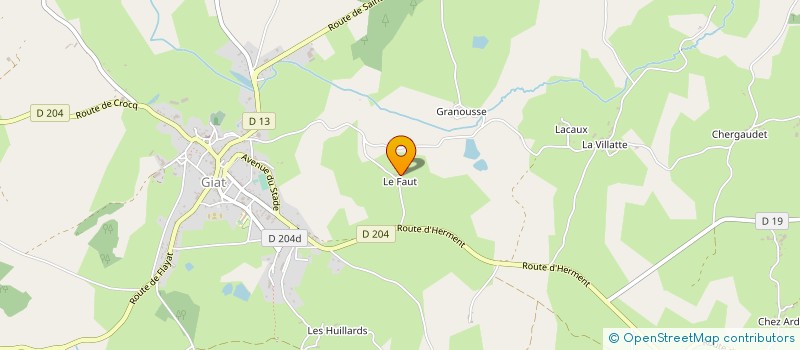 localisation de l'entreprise INDIVISION KISSEL BARBARIN  GIAT