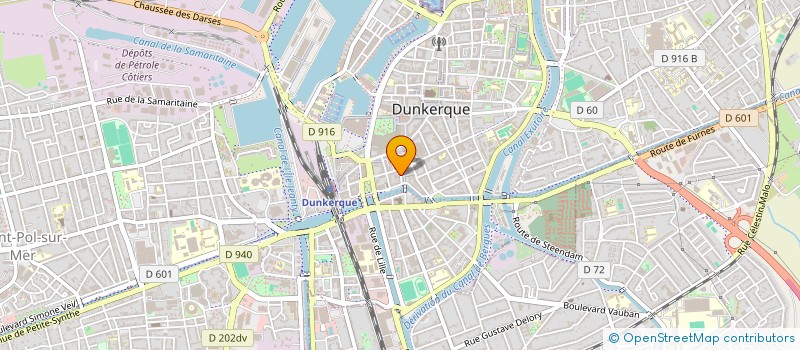 localisation de l'entreprise INDIVISION KLIBER à DUNKERQUE