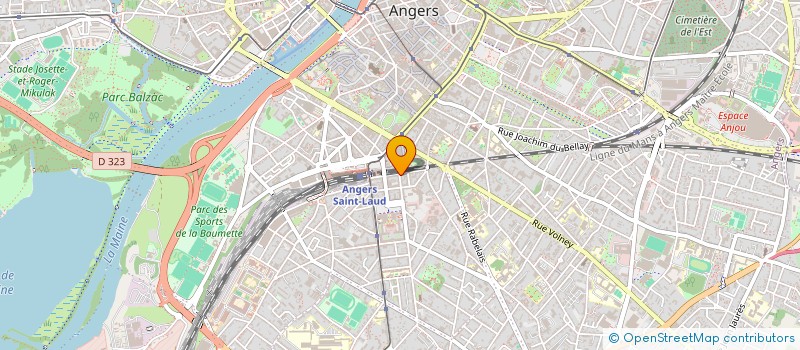 localisation de l'entreprise INDIVISION KNOEPFLER CAPERAN à ANGERS