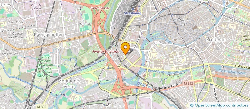 localisation de l'entreprise INDIVISION KOENIG à STRASBOURG
