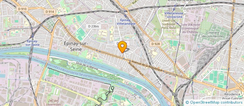 localisation de l'entreprise INDIVISION KONATE FALL à EPINAY-SUR-SEINE