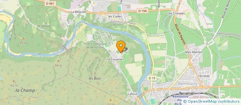 localisation de l'entreprise INDIVISION KOPPENSTEINER   ULRICH  REMOULINS