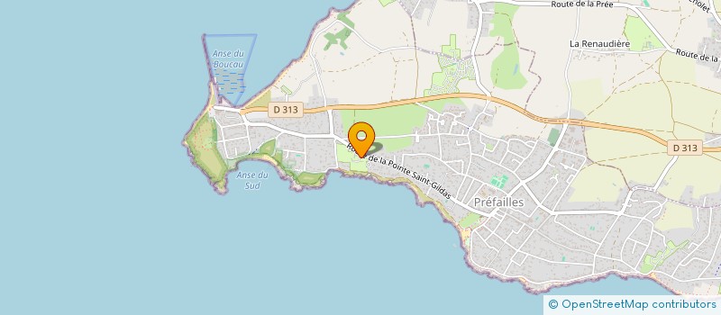 localisation de l'entreprise INDIVISION KORHANLAR EDA ET TESSIER AURELIEN  PREFAILLES