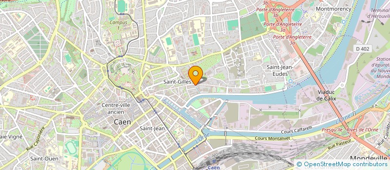 localisation de l'entreprise INDIVISION KOSTRZ LECORCHE à CAEN