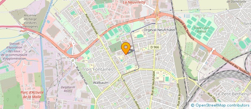 localisation de l'entreprise INDIVISION KRINE CHEMCHEM  REIMS