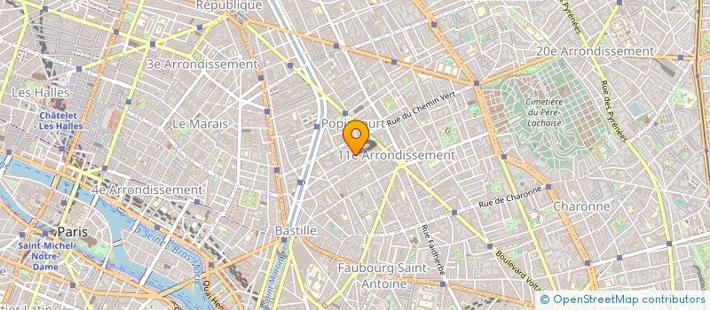 localisation de l'entreprise INDIVISION KRIVOSIC DELAPORTE  PARIS