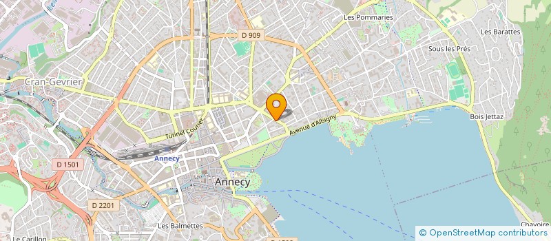 localisation de l'entreprise INDIVISION KUKURUDZ CHAMBEL à ANNECY