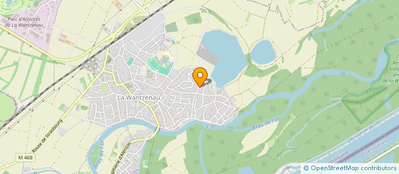 localisation de l'entreprise INDIVISION KURT-STOLL LMNP  LA WANTZENAU