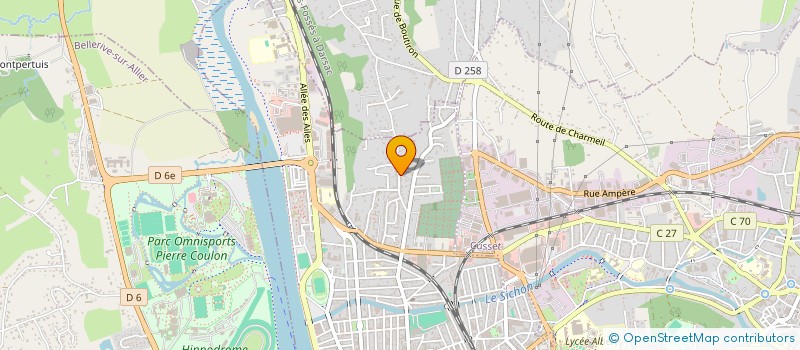 localisation de l'entreprise INDIVISION L'HOIS à VICHY