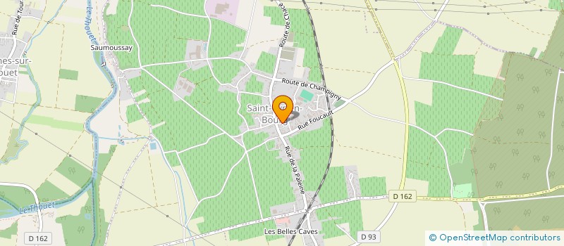 localisation de l'entreprise INDIVISION LA BELONNERIE  BELLEVIGNE-LES-CHATEAUX