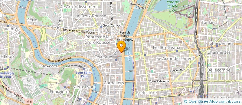 localisation de l'entreprise INDIVISION LA BRUNETIERE à LYON