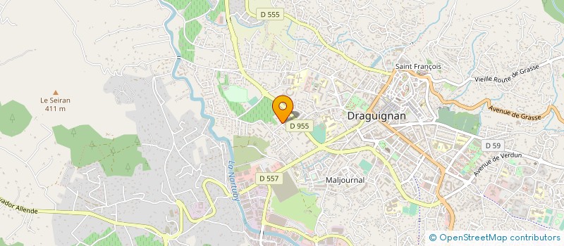 localisation de l'entreprise INDIVISION LA CERISAIE  DRAGUIGNAN