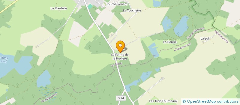 localisation de l'entreprise INDIVISION LA FAT SAINTE-GEMME  SAINTE-GEMME