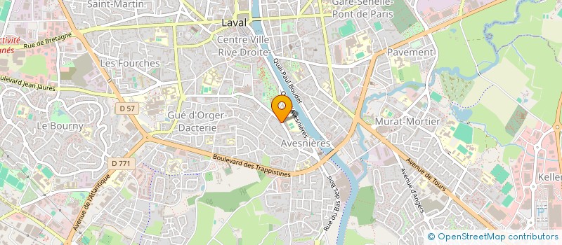 localisation de l'entreprise INDIVISION LA GRANDE MAISON à LAVAL