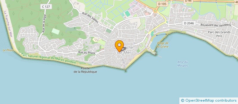 localisation de l'entreprise INDIVISION LA HAUT à LA TRANCHE-SUR-MER