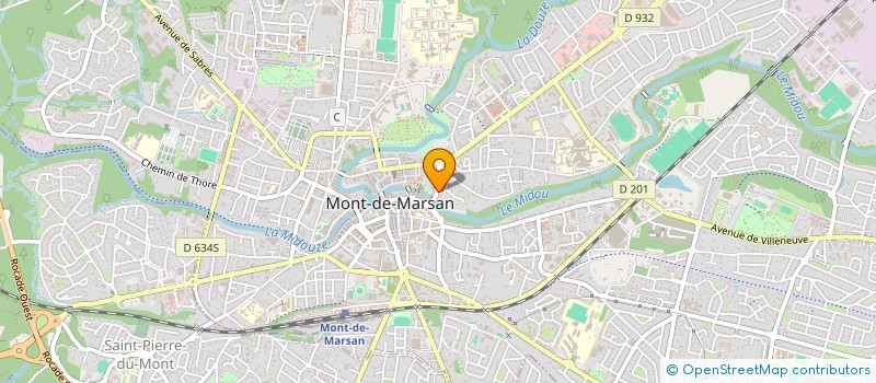 localisation de l'entreprise INDIVISION LABARBE TEIXIERA à MONT-DE-MARSAN